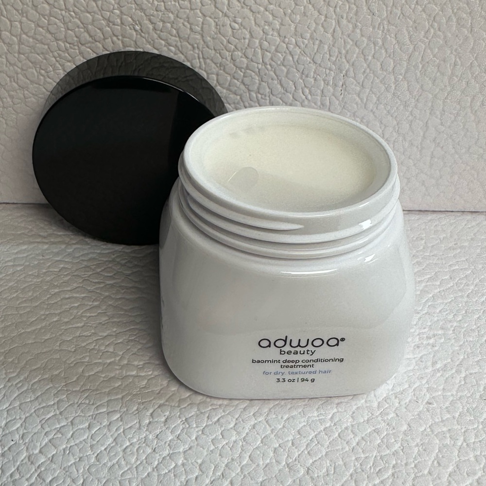 New - Adwoa Beauty Baomint™ Deep Conditioning Treatment Travel Size 3.3 Oz - Picture 5 of 8